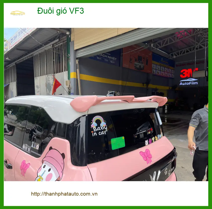 Anh Minh lắp đuôi gió VF3 tại Hóc Môn để nâng tầm phong cách xe ảnh thực tế 4