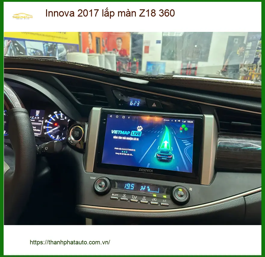 Anh Quang lắp màn hình Z18 360 Innova 2017 tại Bình Chánh an toàn hơn ảnh thực tế 3