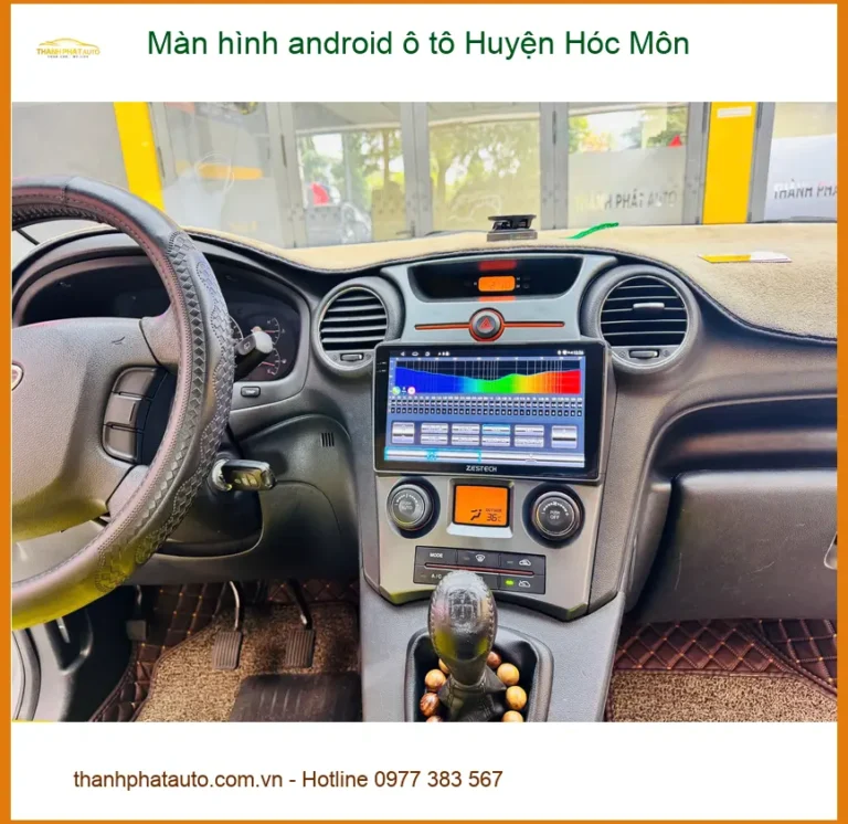 Trung Tâm Gắn Màn Hình Android Ô Tô Huyện Hóc Môn - Lắp Đặt Uy Tín TPHCM