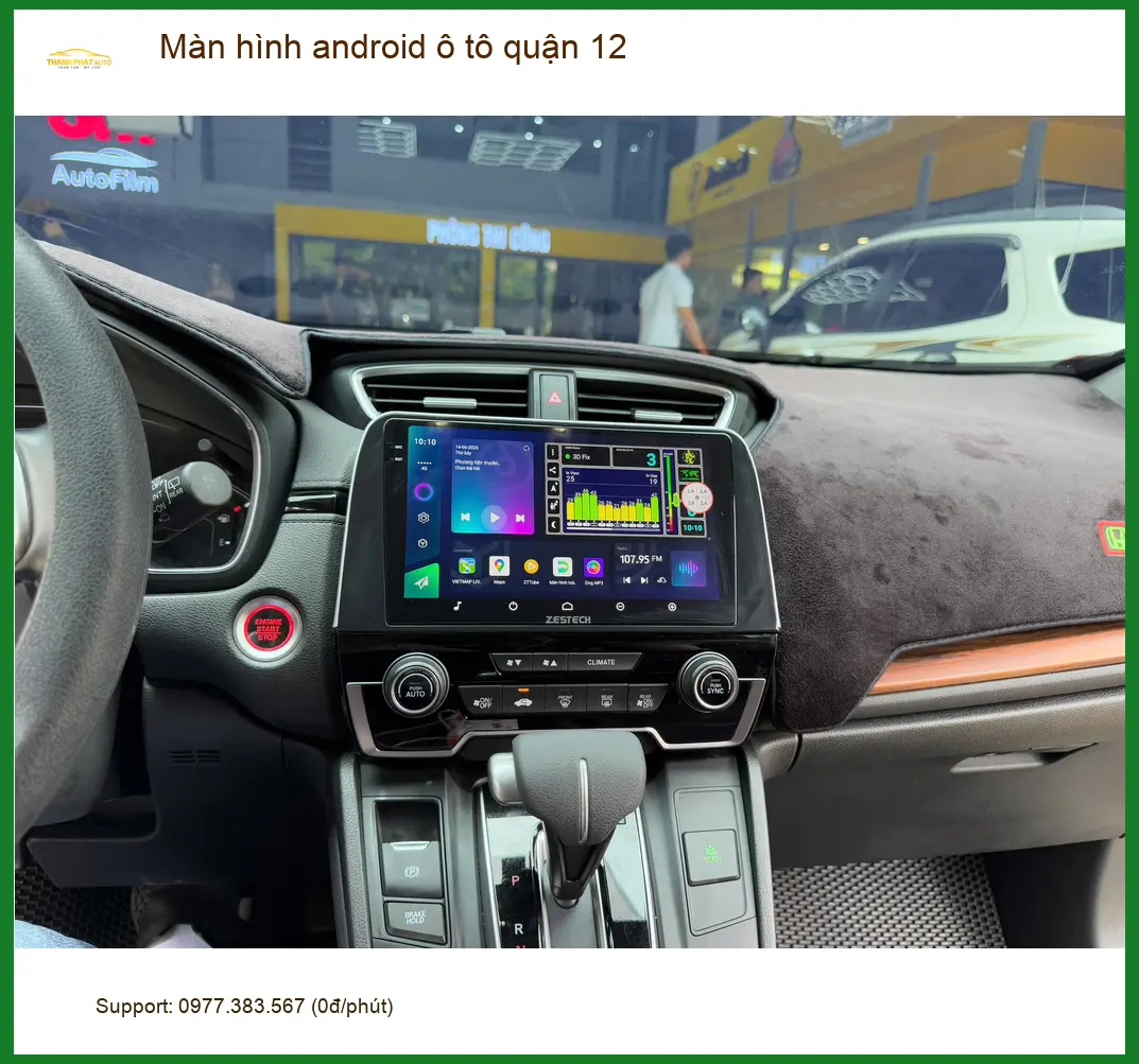 Địa Chỉ Lắp Màn Hình Android Ô Tô Tại Quận 12 - Lắp Đặt Uy Tín TPHCM ảnh thực tế 2