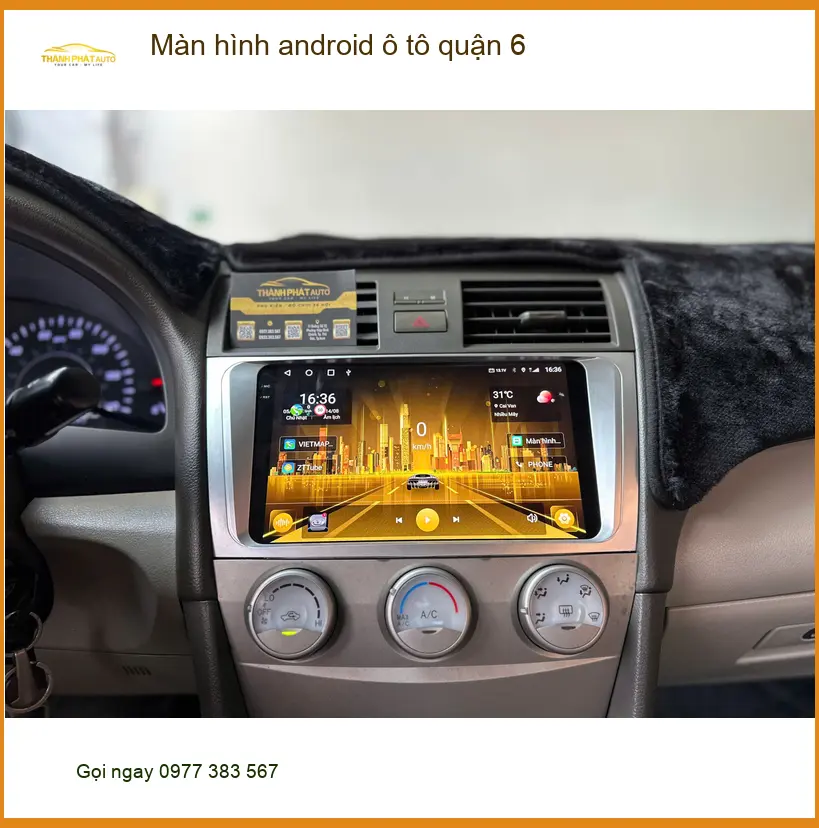 Trung Tâm Gắn Màn Hình Android Ô Tô Tại Quận 6 - Nâng Cấp Chính Hãng ảnh thực tế 2