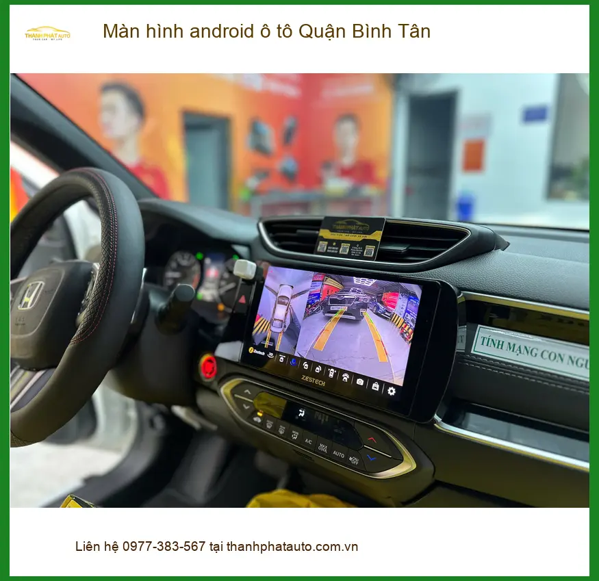 Trung Tâm Lắp Đặt Màn Hình Android Ô Tô Quận Bình Tân - Nâng Cấp Chính Hãng ảnh thực tế 3