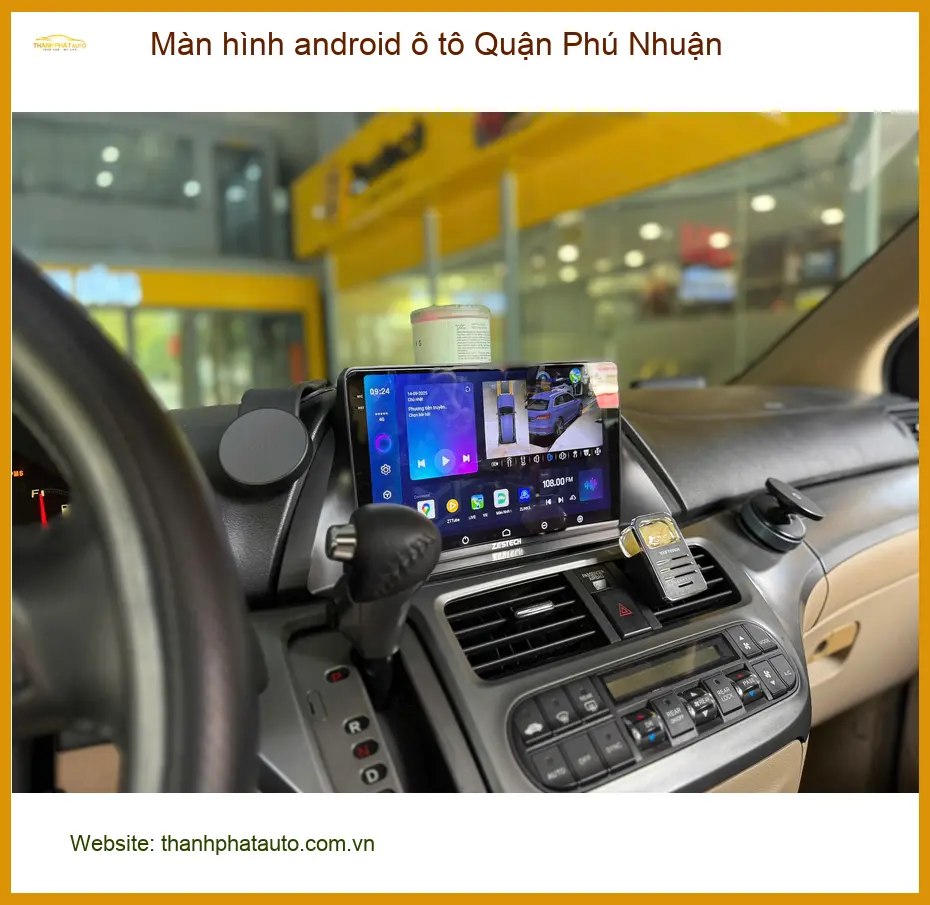 Nơi Thay Màn Hình Android Ô Tô Tại Quận Phú Nhuận - Lắp Đặt Giá Tốt ảnh thực tế 2