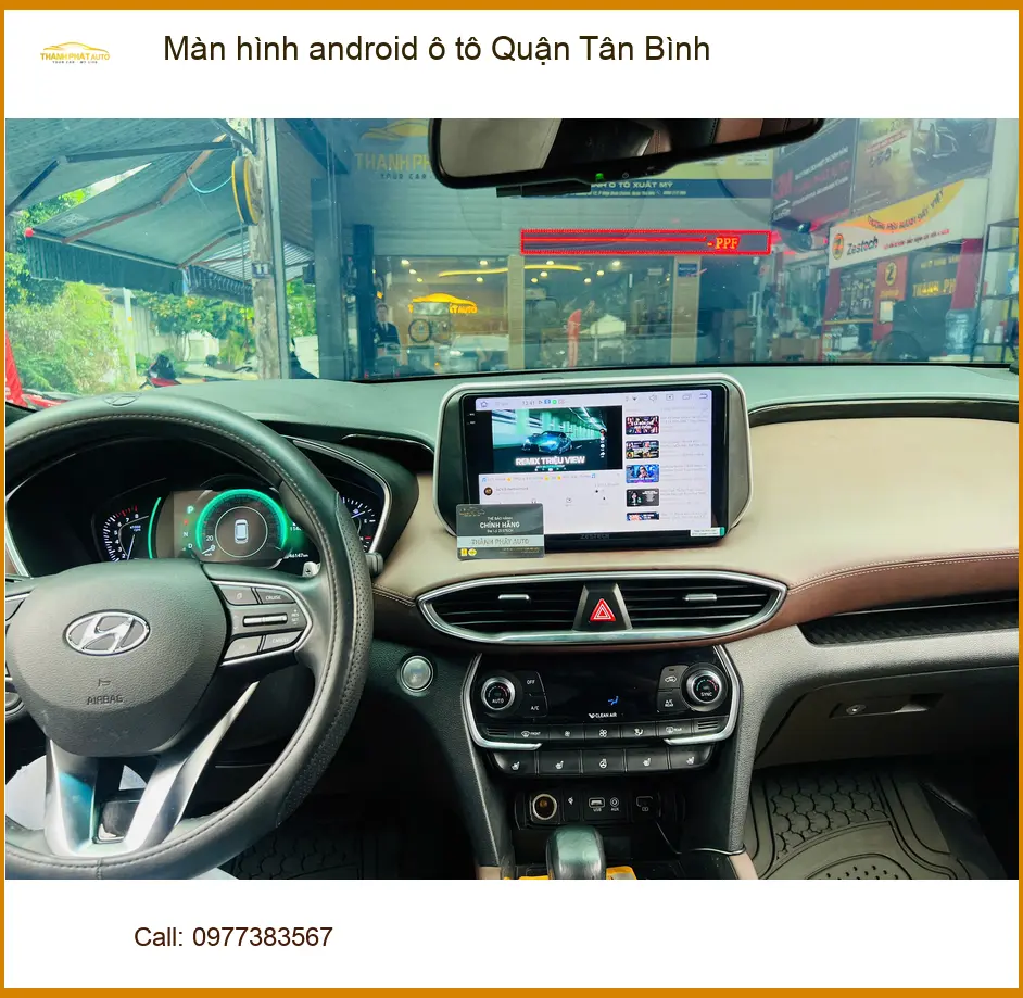 Trung Tâm Màn Hình Android Ô Tô Tại Quận Tân Bình - Lắp Đặt Uy Tín TPHCM ảnh thực tế 2
