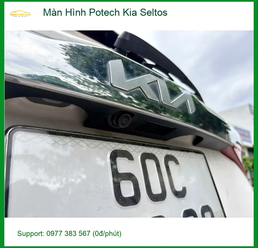 Anh Quang lắp Màn Hình Potech cho Kia Seltos tại Quận 12 để nâng tầm trải nghiệm giải trí ảnh thực tế 3