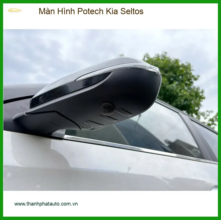 Anh Quang lắp màn hình Potech Kia Seltos tại Thủ Đức, xem dẫn đường dễ dàng. ảnh thực tế 5
