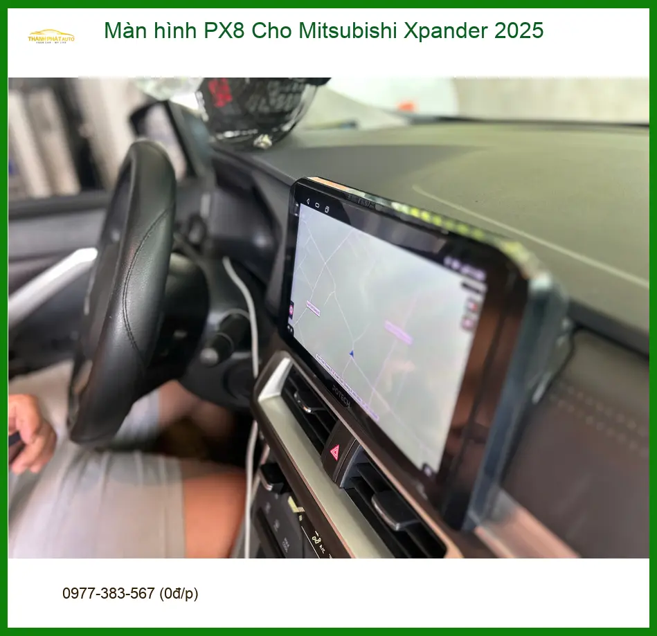 Anh Tùng nâng cấp Màn hình PX8 Mitsubishi Xpander 2025 tại Thủ Đức. ảnh thực tế 3