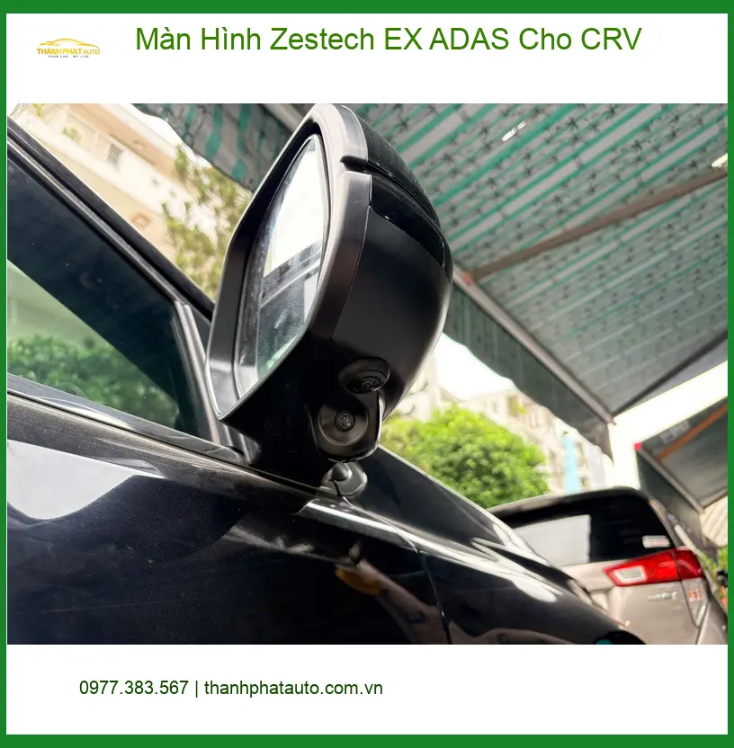Anh Minh nâng cấp Màn Hình Zestech EX ADAS cho CRV tại Thủ Đức, tăng tiện ích lái xe.