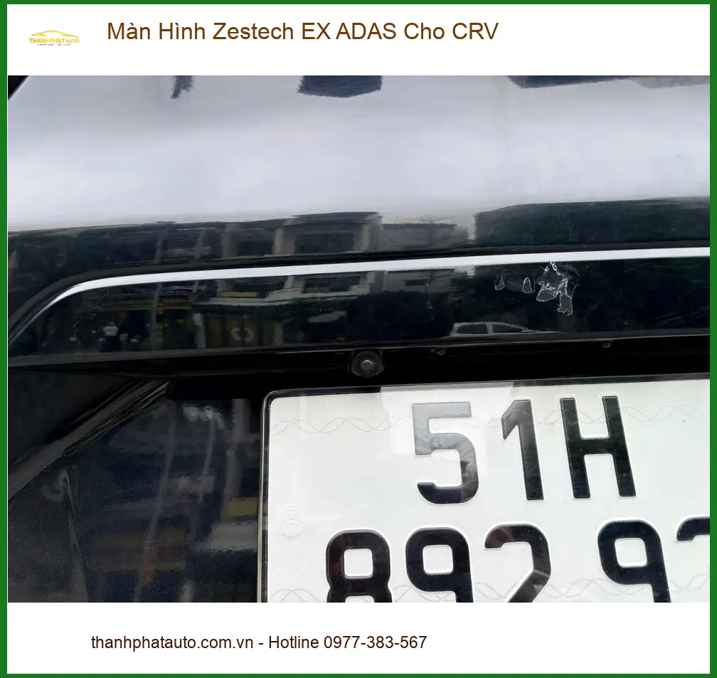 Anh Minh nâng cấp Màn Hình Zestech EX ADAS cho CRV tại Thủ Đức, tăng tiện ích lái xe. ảnh thực tế 3