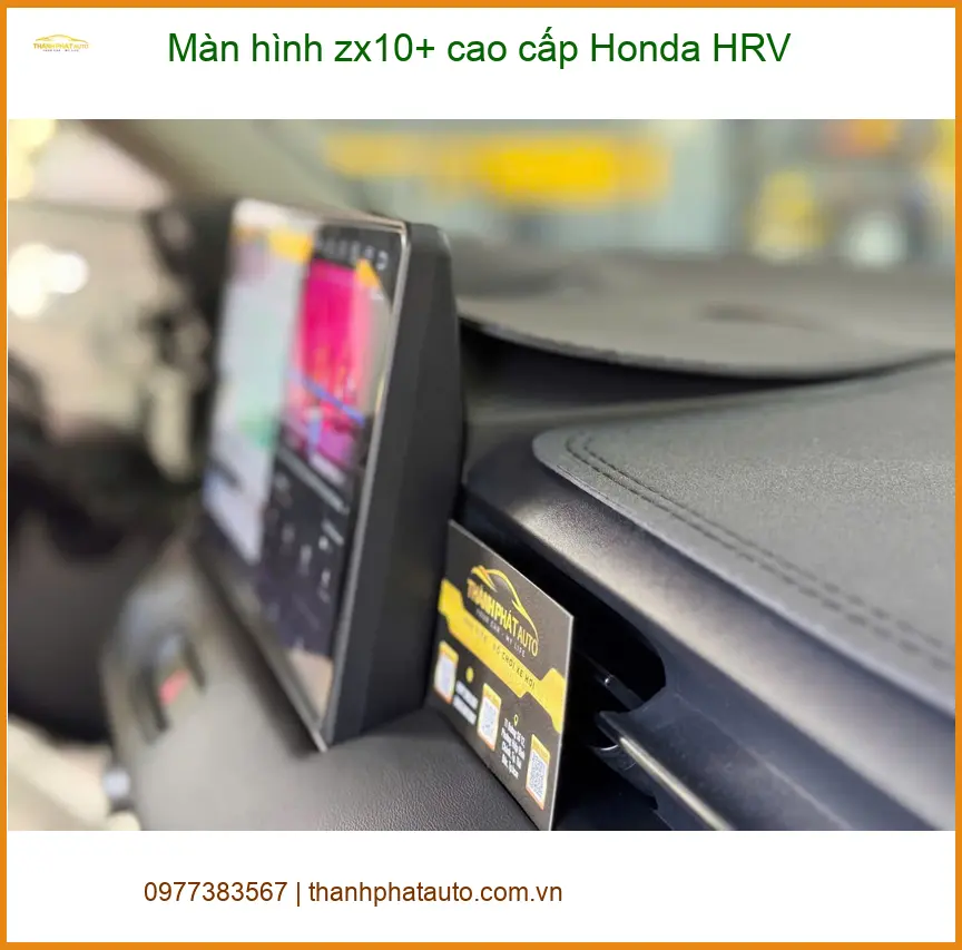 Anh Dũng nâng cấp Màn hình ZX10+ cao cấp cho Honda HRV tại Thủ Đức