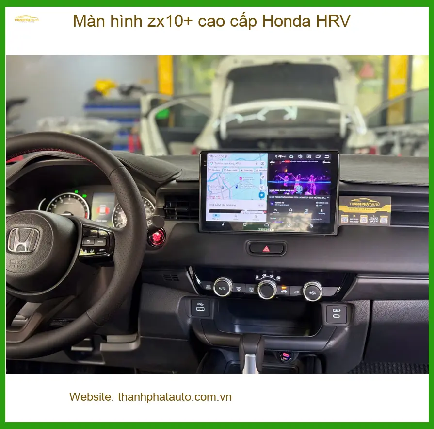 Anh Dũng nâng cấp Màn hình ZX10+ cao cấp cho Honda HRV tại Thủ Đức ảnh thực tế 4