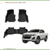 Thảm Lót Sàn Ô Tô Isuzu Dmax - Địa Chỉ Lắp Đặt Uy Tín TPHCM