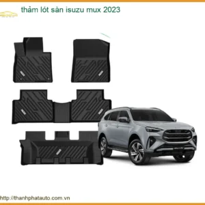 Thảm Lót Sàn Cao Cấp Isuzu Mu-X 2023 - Địa Chỉ Lắp Đặt Uy Tín Tại TPHCM