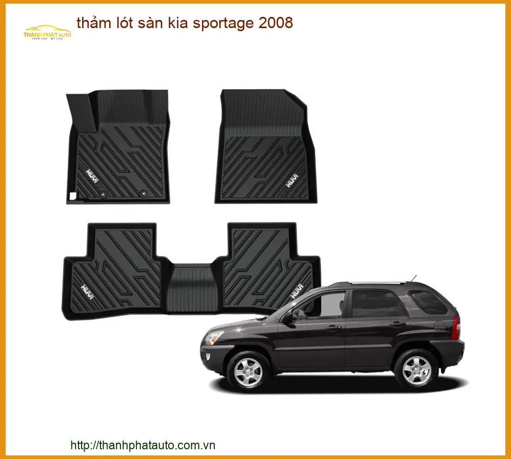 Thảm Lót Sàn Kia Sportage 2008 - Nơi Gắn Chính Hãng Giá Tốt TPHCM