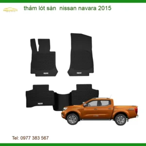 Thảm Lót Sàn Nissan Navara 2015 - Nơi Gắn Giá Tốt TPHCM