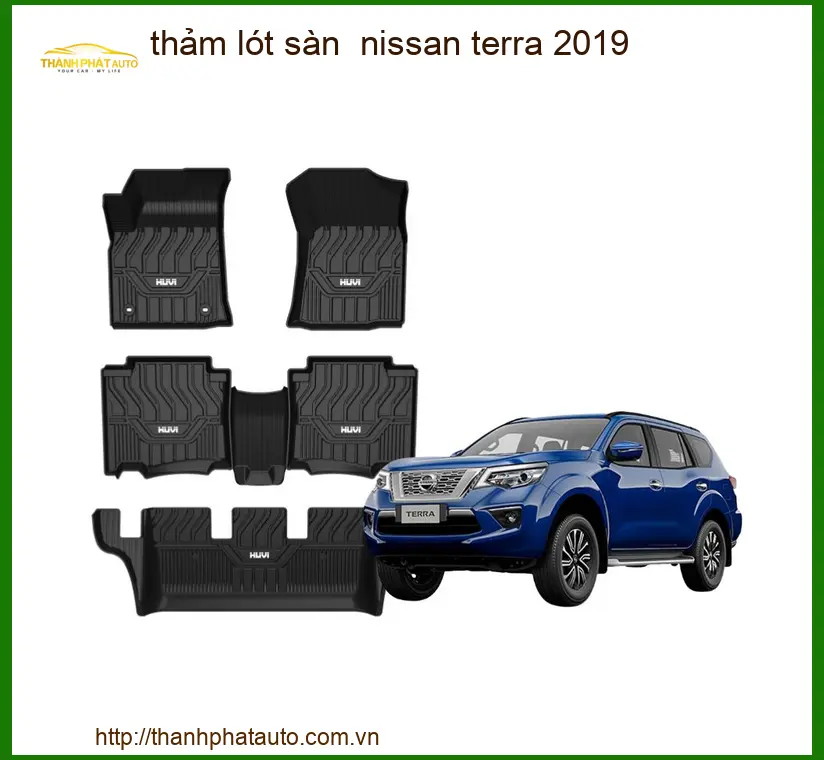 Thảm Lót Sàn Nissan Terra 2019 - Địa Chỉ Lắp Đặt Uy Tín TPHCM