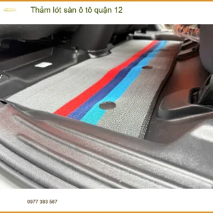 Cửa Hàng May Thảm Lót Sàn Ô Tô Tại Quận 12 - Thi Công Chuyên Nghiệp