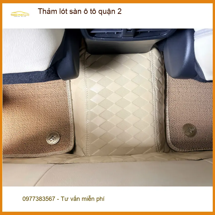 Địa Chỉ Lắp Đặt Thảm Lót Sàn Ô Tô Tại Quận 2 - Giá Tốt TPHCM ảnh thực tế 3