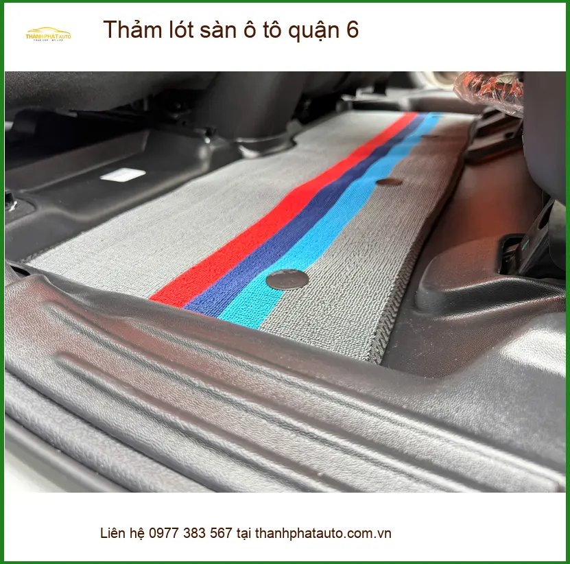 Địa Chỉ Lắp Thảm Lót Sàn Ô Tô tại Quận 6 - Lắp Đặt Uy Tín TPHCM ảnh thực tế 2