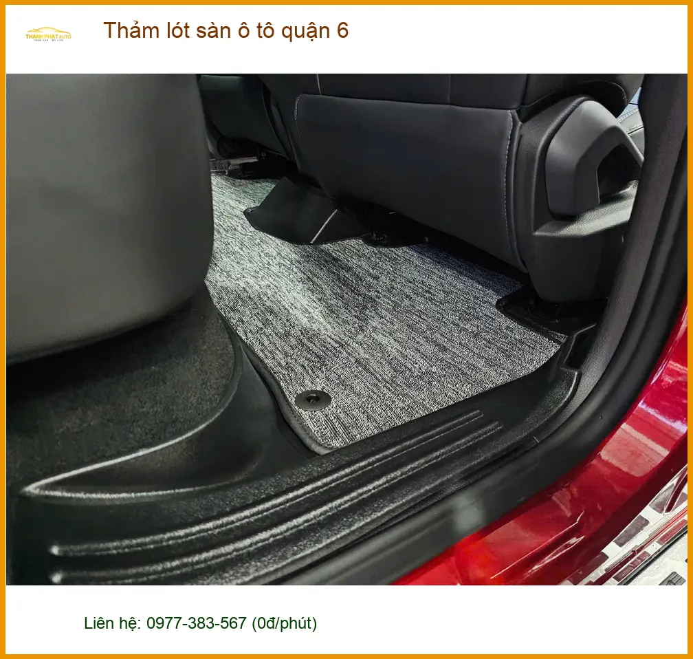 Địa Chỉ Lắp Thảm Lót Sàn Ô Tô tại Quận 6 - Lắp Đặt Uy Tín TPHCM ảnh thực tế 3