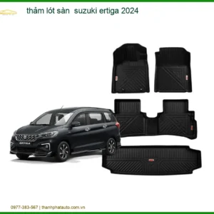 Thảm Lót Sàn Suzuki Ertiga 2024 - Trung Tâm Lắp Đặt Chính Hãng TPHCM