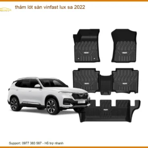 Thảm Lót Sàn Ô Tô VinFast Lux SA 2022 Cao Cấp - Địa Chỉ Lắp Đặt Uy Tín TPHCM