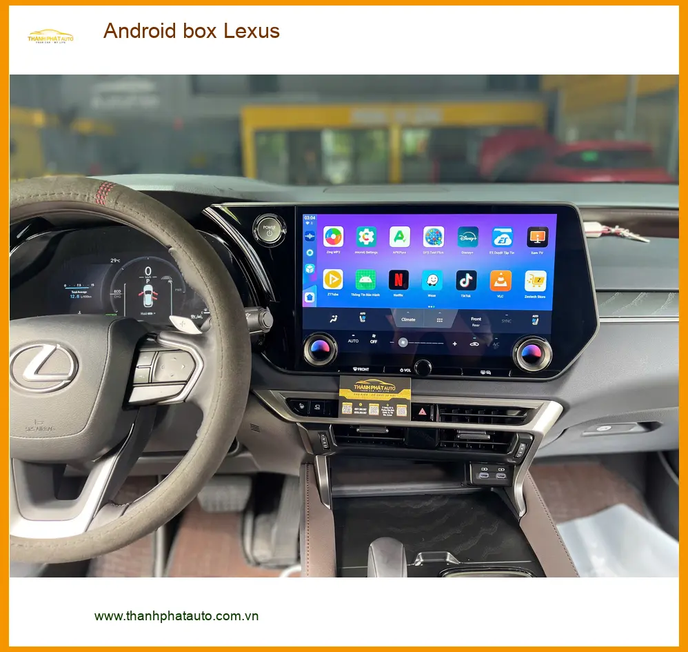 Anh Duy lắp Android Box Lexus RX350 tại Quận 10 để nâng cấp tiện ích giải trí. ảnh thực tế 4