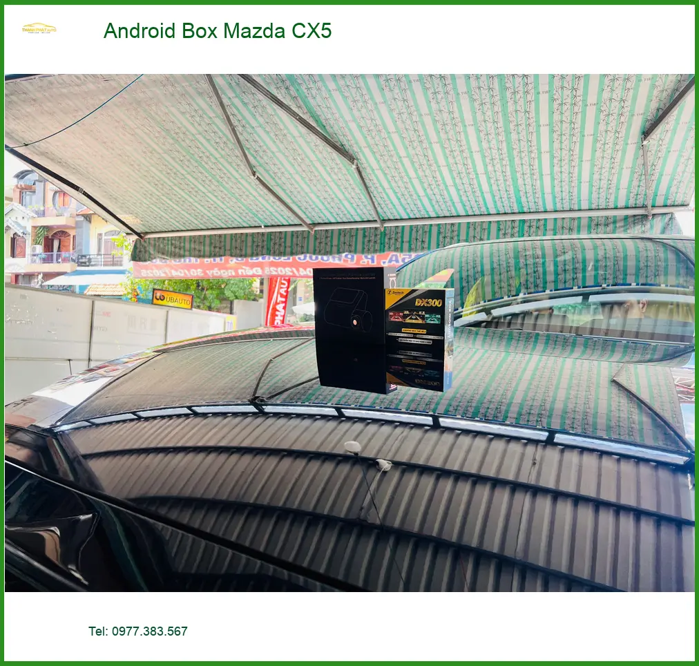 Anh Tùng lắp Android Box Mazda CX5 tại Cần Giờ để tiện giải trí trên xe khi về quê ảnh thực tế 4