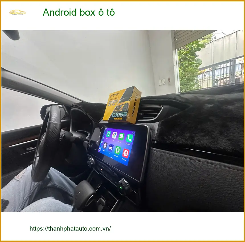 Anh Bảo lắp Android box ô tô cho Suzuki XL7 ở Bình Chánh giải trí tiện lợi