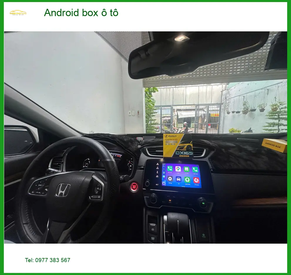 Anh Bảo lắp Android box ô tô cho Suzuki XL7 ở Bình Chánh giải trí tiện lợi ảnh thực tế 2