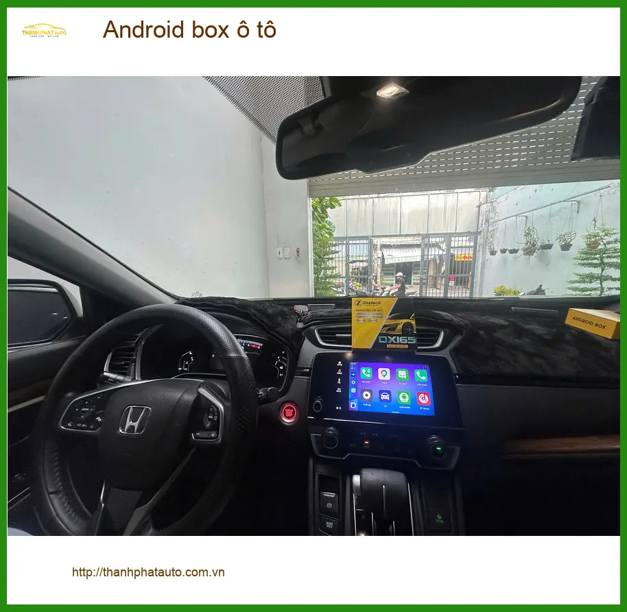 Chị An lắp Android box ô tô cho Hyundai Accent tại Quận 2 để giải trí trên xe