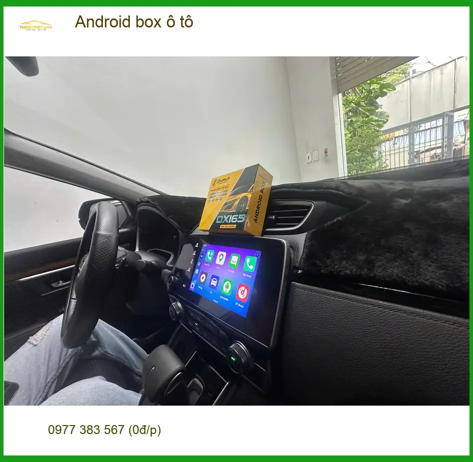 Anh Lâm lắp Android box ô tô cho Toyota Vios tại Quận Huyện Cần Giờ để tiện xem bản đồ