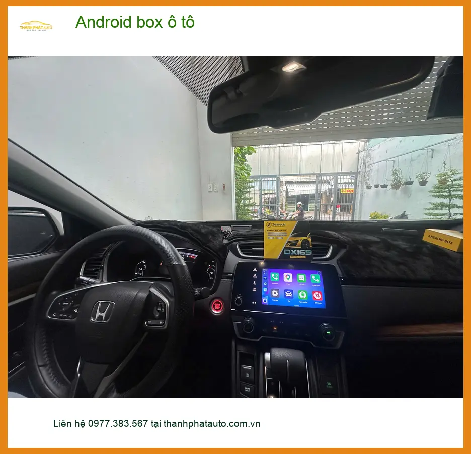 Anh Lâm lắp Android box ô tô cho Toyota Vios tại Quận Huyện Cần Giờ để tiện xem bản đồ ảnh thực tế 2