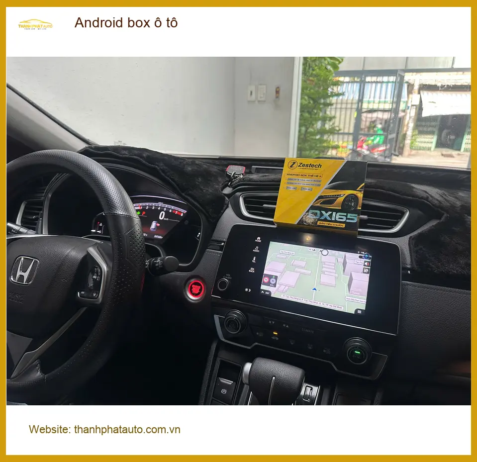 Chị Lan Anh lắp Android box ô tô Mazda CX-5 tại Quận Huyện Hóc Môn