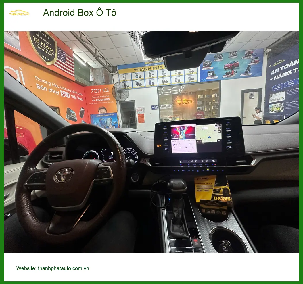 Anh Huy Lắp Android Box Ô Tô Honda CR-V Quận 9 không thay màn zin