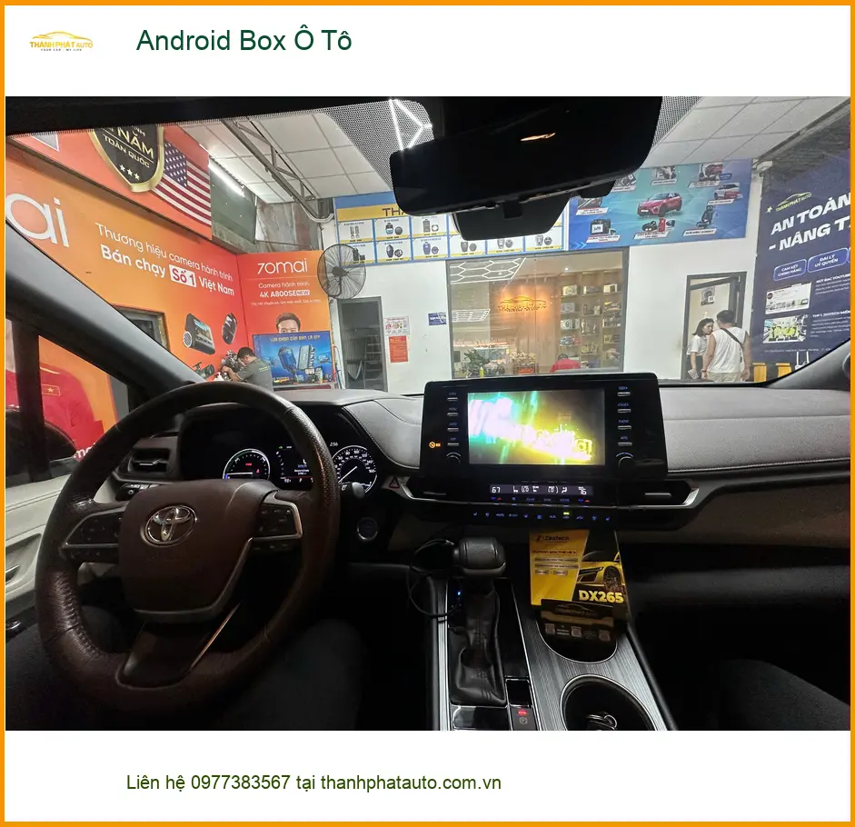 Anh Huy Lắp Android Box Ô Tô Honda CR-V Quận 9 không thay màn zin ảnh thực tế 2