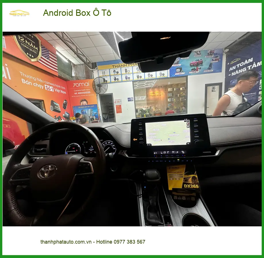 Anh Huy Lắp Android Box Ô Tô Honda CR-V Quận 9 không thay màn zin ảnh thực tế 4