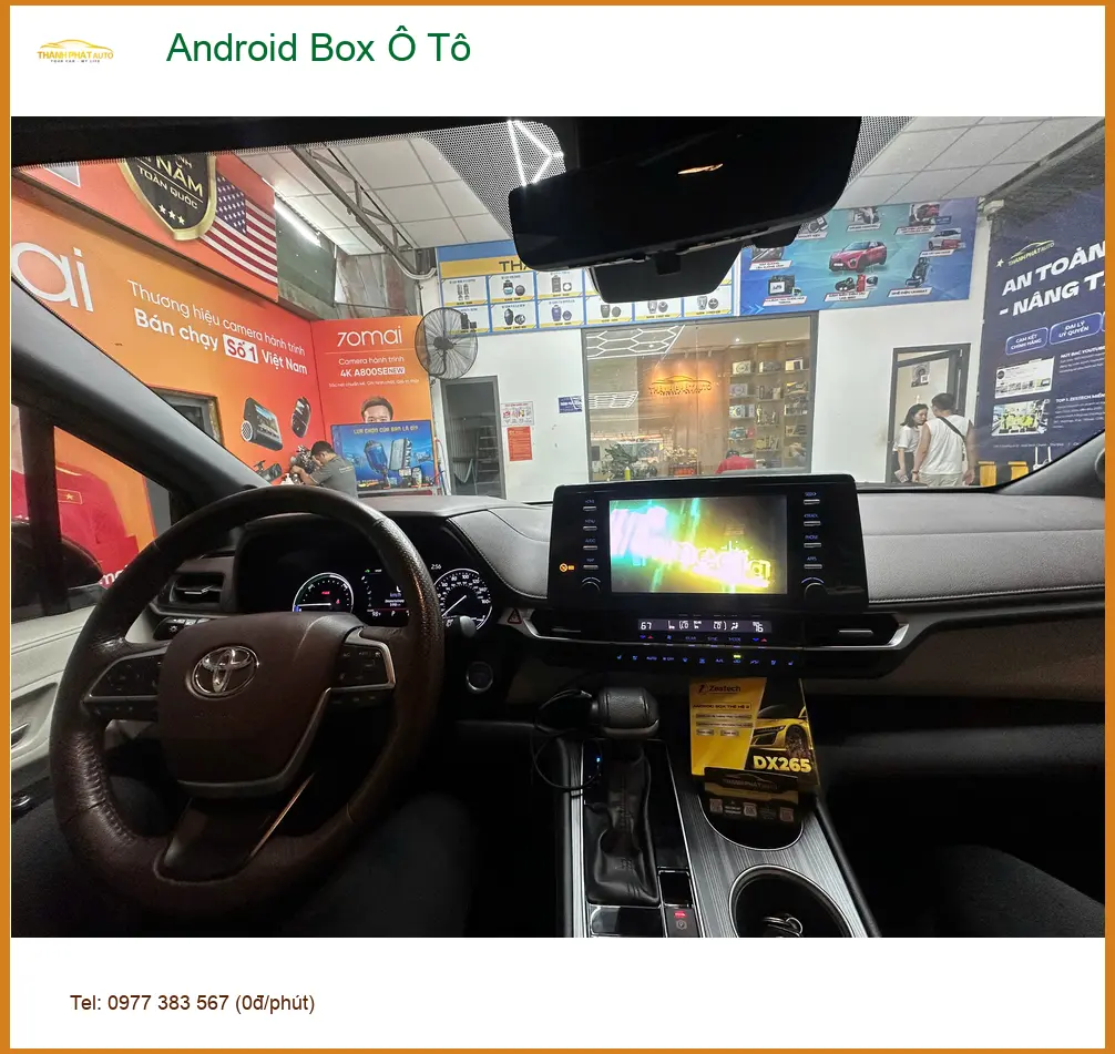Anh Minh lắp Android Box Ô Tô cho Honda HR-V tại Quận 4 để giải trí trên mọi hành trình ảnh thực tế 3