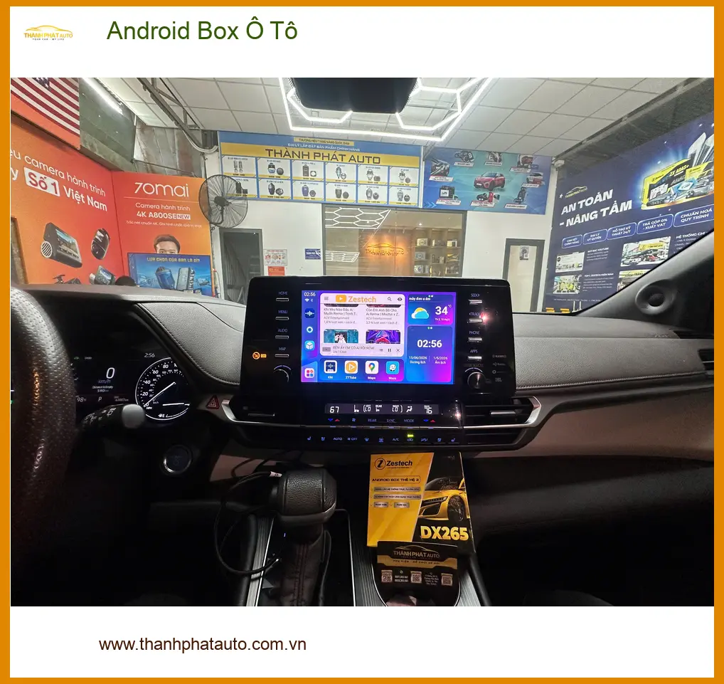 Anh Minh lắp Android Box Ô Tô cho Honda HR-V tại Quận 4 để giải trí trên mọi hành trình ảnh thực tế 4