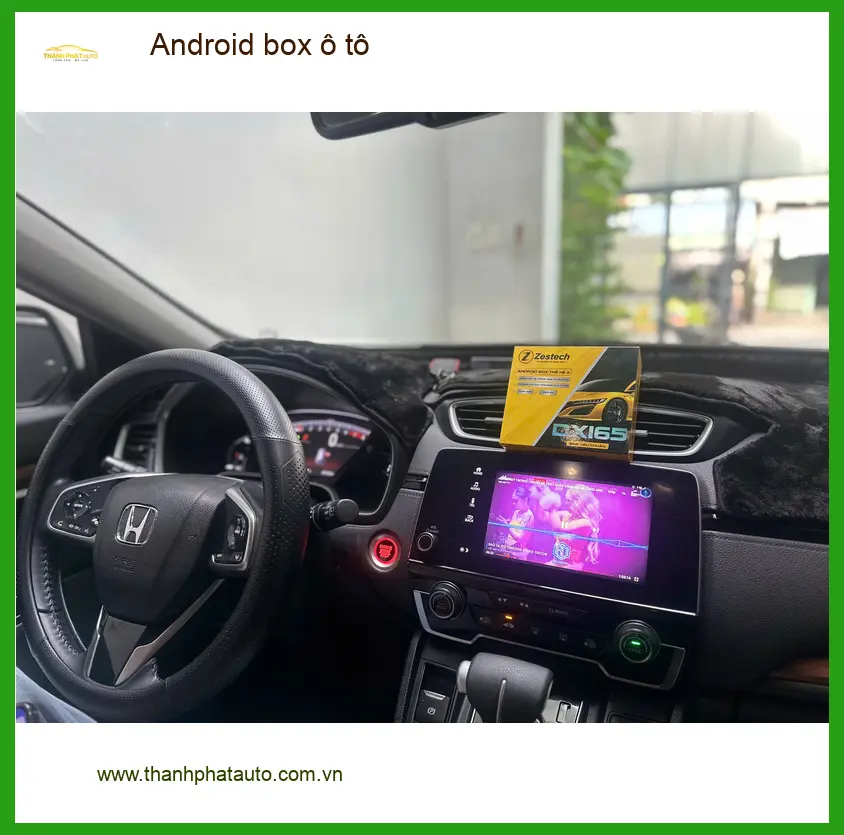 Anh Hoàng Long lắp Android box ô tô cho Kia Seltos ở Bình Thạnh