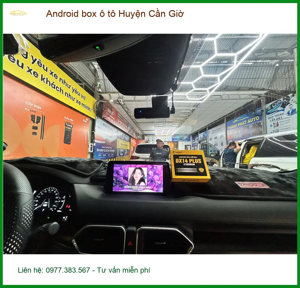 Trung Tâm Lắp Android Box box ô tô Huyện Cần Giờ - Nâng Cấp Chính Hãng