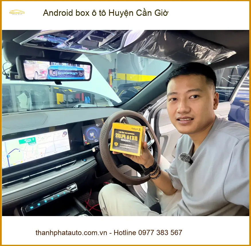Trung Tâm Lắp Android Box box ô tô Huyện Cần Giờ - Nâng Cấp Chính Hãng ảnh thực tế 2