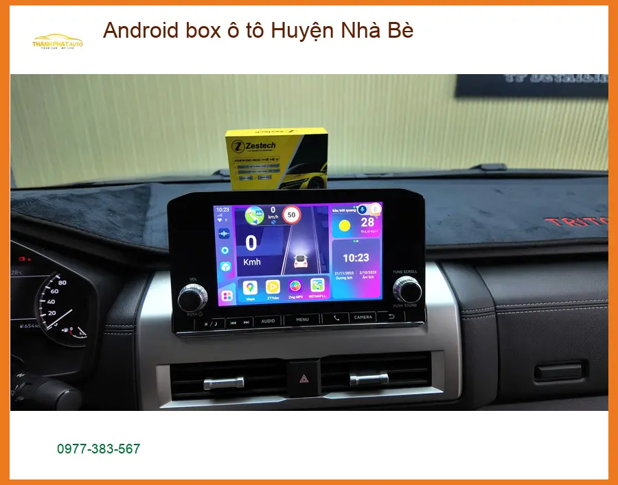 Địa Chỉ Gắn Android Box box ô tô Huyện Nhà Bè - Gắn Nhanh Trong Ngày ảnh thực tế 2