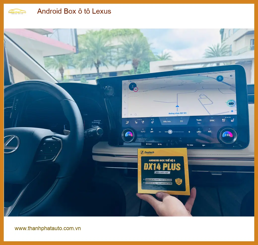 Anh Khang lắp Android Box ô tô Lexus tại Quận 12 để nâng tầm giải trí và công nghệ ảnh thực tế 4