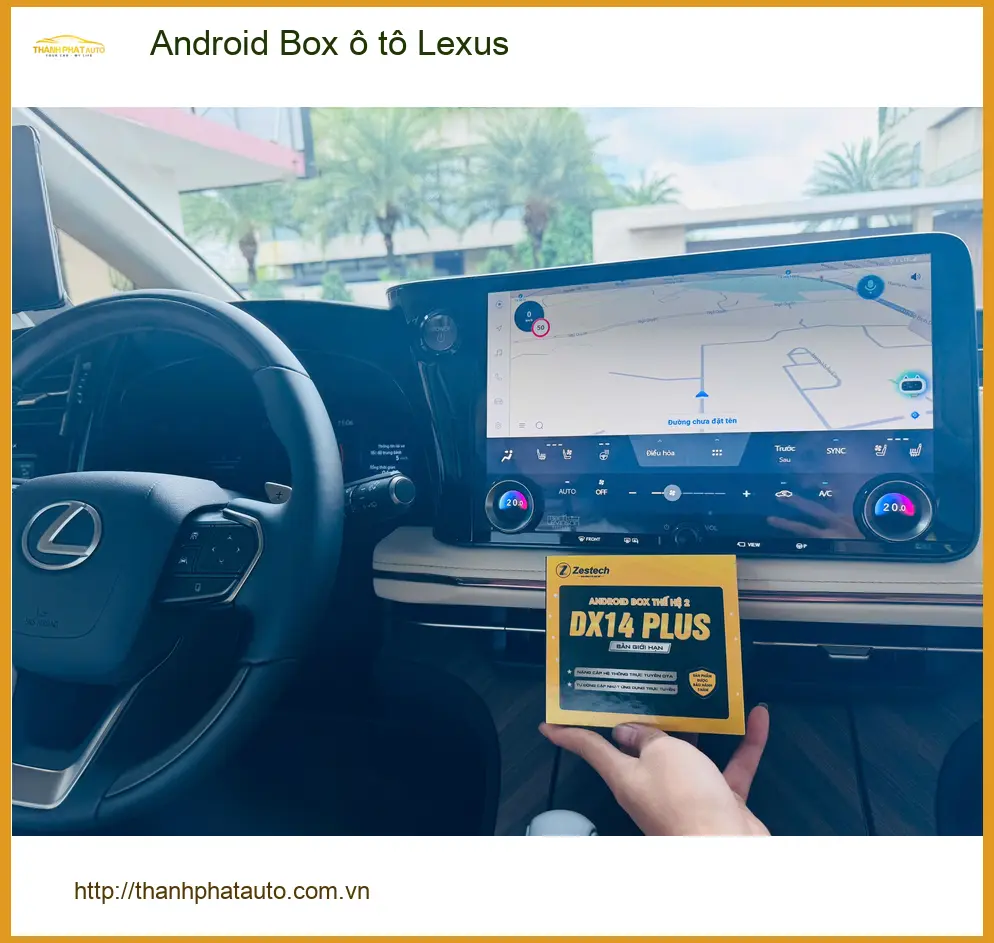 Anh Khang lắp Android Box ô tô Lexus tại Quận 12 để nâng tầm giải trí và công nghệ ảnh thực tế 5
