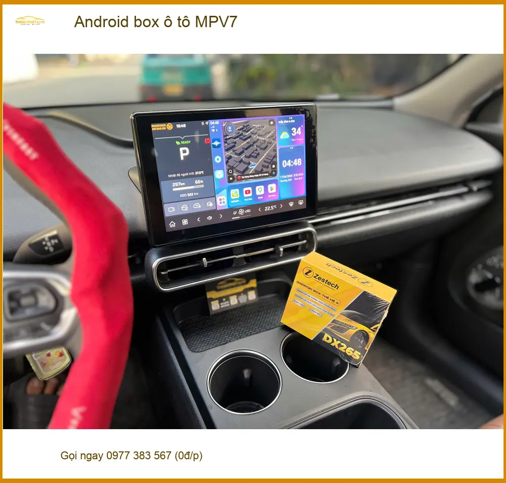 Anh Sơn nâng cấp Android Box ô tô MPV7 cho Kia Sorento tại Gò Vấp ảnh thực tế 2