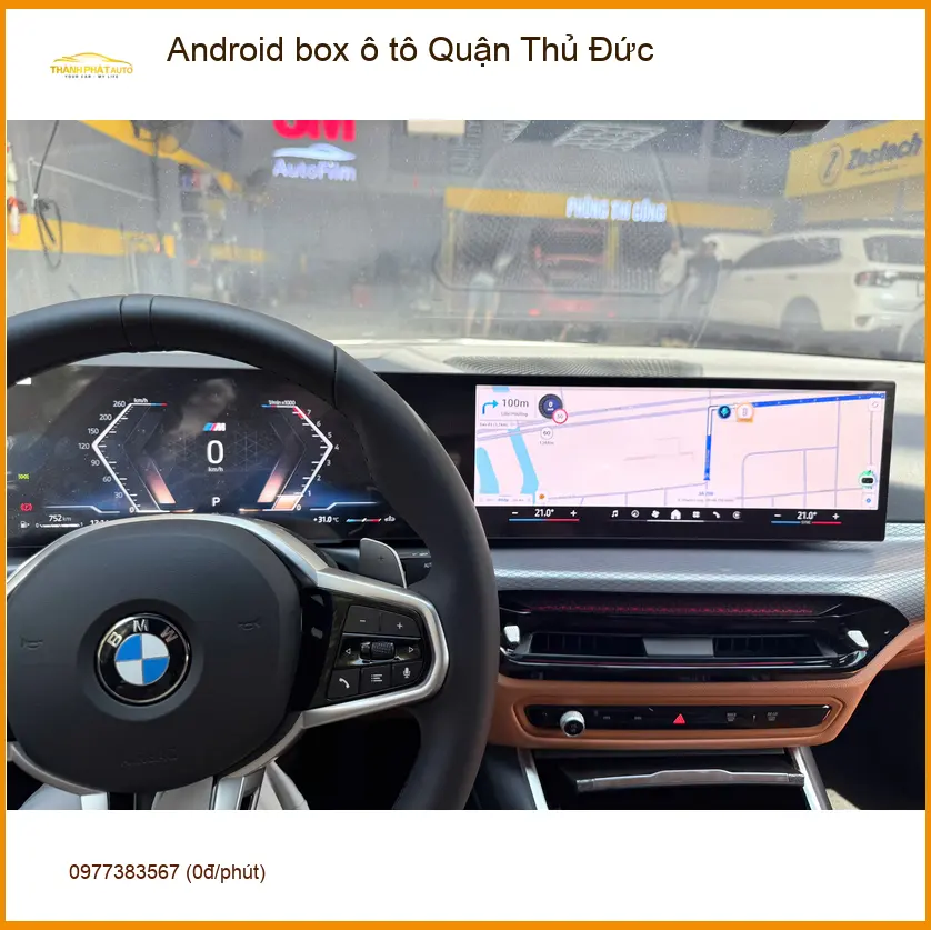 Hình Ảnh Thực Tế Lắp Đặt Android Box Ô Tô Quận Thủ Đức