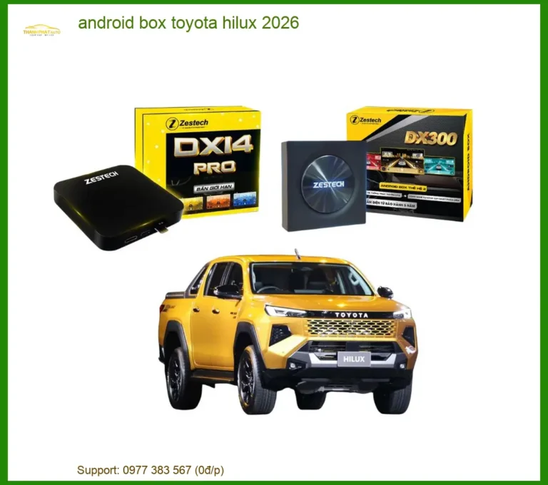 Android Box Toyota Hilux - Trung Tâm Lắp Đặt Chính Hãng TPHCM