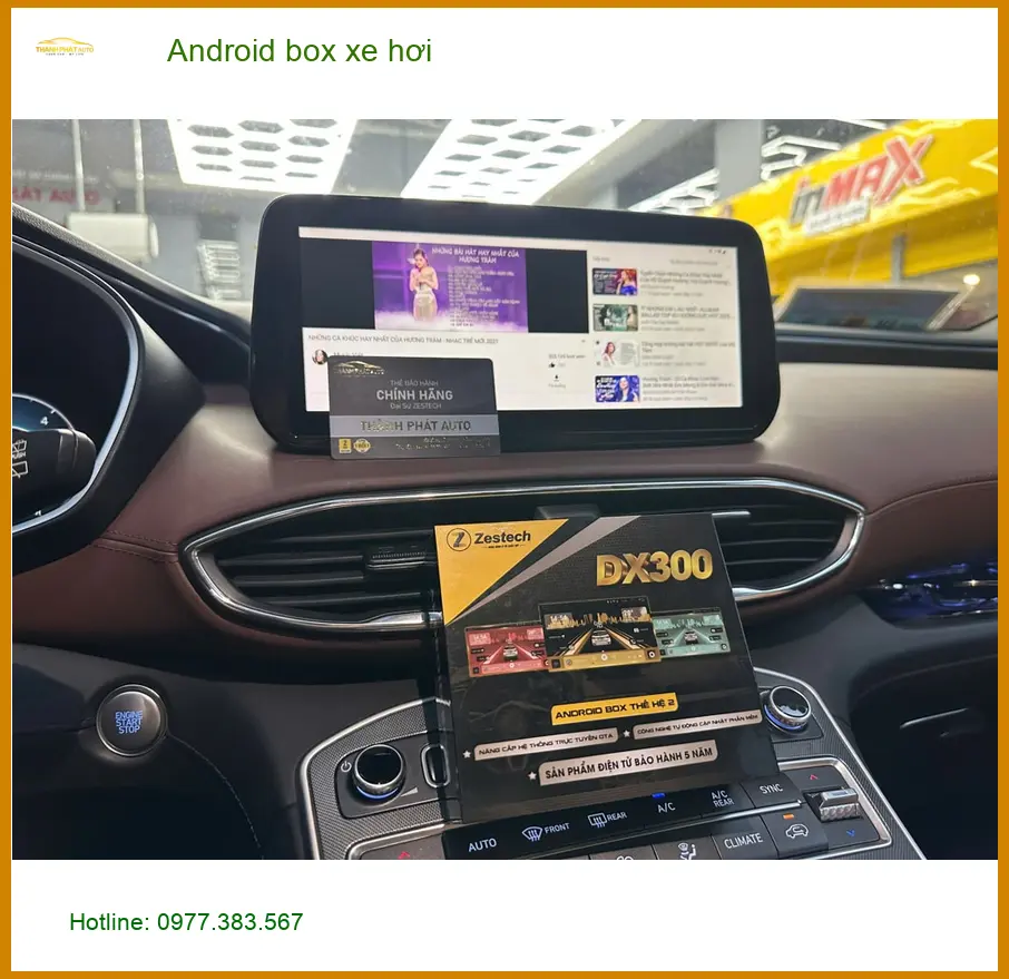 Chú Minh lắp Android box xe hơi cho VinFast Lux A2.0 tại Quận 9 dùng dẫn đường ảnh thực tế 2