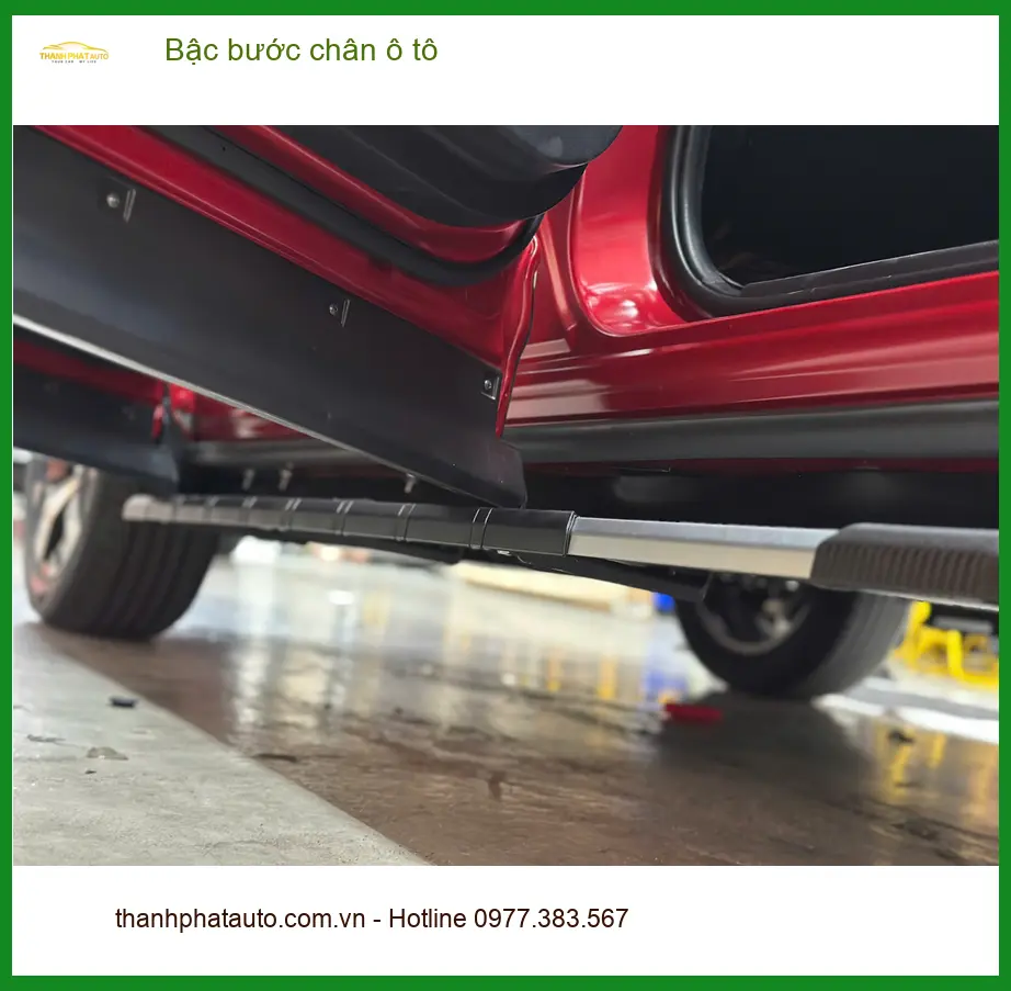 Chú Tấn lắp bậc bước chân ô tô Hyundai Santa Fe để tiện cho gia đình tại Hóc Môn ảnh thực tế 4
